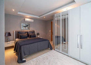 خلف مول الانيوم - شقة غرفة وصالة مفروشة - مجمع فاخر - في جيكجلي / الانيا 