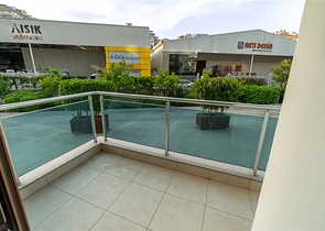 خلف مول الانيوم - شقة غرفة وصالة مفروشة - مجمع فاخر - في جيكجلي / الانيا 