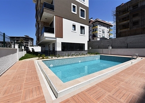 شقة بغرفة نوم واحدة في منطقة هادئة في ألانيا