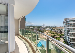 ضمن مجمع سكني عائلي - شقة غرفتين وصالة مفروشة - في افسلار / الانيا 