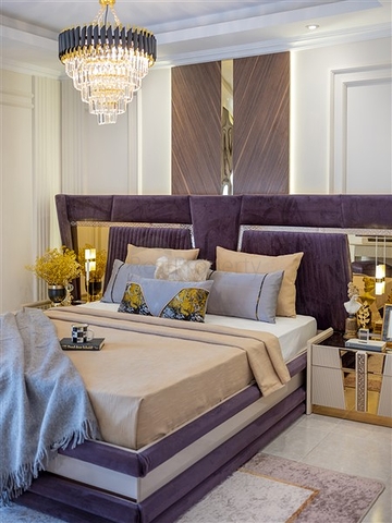 شقة عائلية انيقة مفروشة -تصميم 1+2 - في مهموتلار / الانيا 