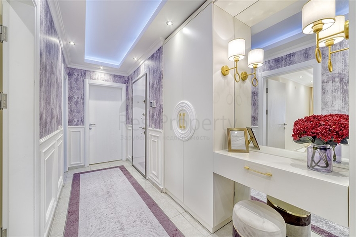 شقة عائلية انيقة مفروشة -تصميم 1+2 - في مهموتلار / الانيا 