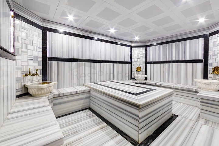 شقة عائلية انيقة مفروشة -تصميم 1+2 - في مهموتلار / الانيا 