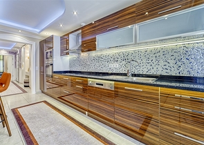 شقة عائلية انيقة مفروشة -تصميم 1+2 - في مهموتلار / الانيا 