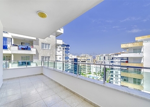 شقة عائلية انيقة مفروشة -تصميم 1+2 - في مهموتلار / الانيا 