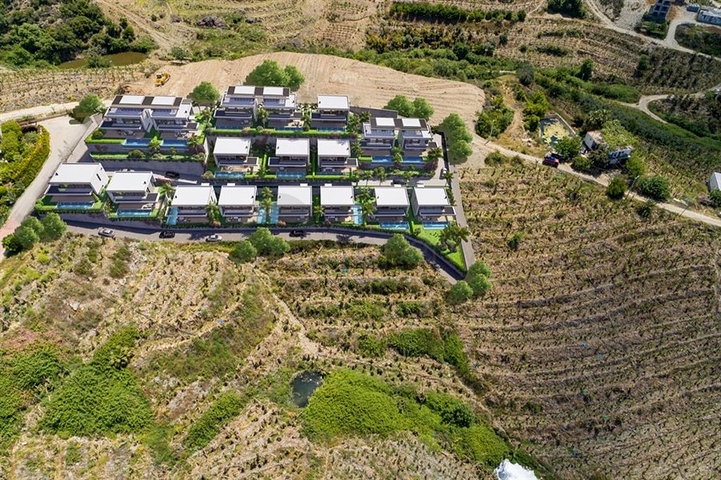 مشروع فيلا جديد في منطقة نظيفة بيئيا في ألانيا-كارجيجاك