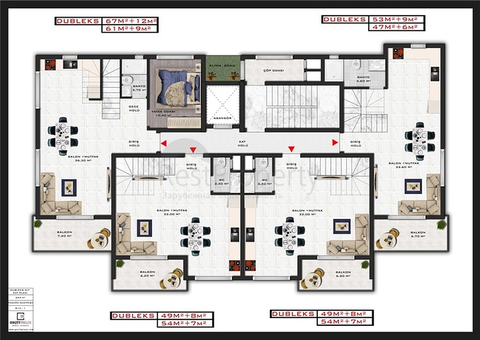 مشروع استثماري جديد عالي الجودة في غازي باشا