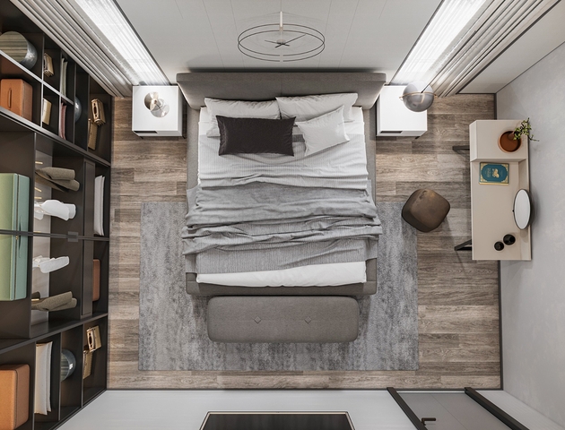 مجمع سكني مثالي محاط بالخضرة المورقة.