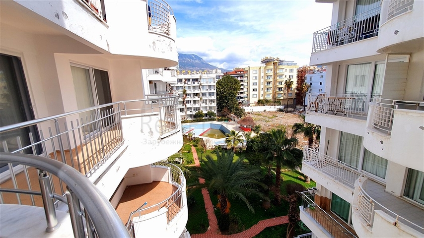 اطلالة بحرية - صف اول - شقة غرفتين وصالة - مفروشة - بسعر مناسب -في مهموتلار / الانيا 