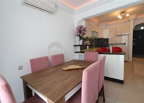 اطلالة بحرية - صف اول - شقة غرفتين وصالة - مفروشة - بسعر مناسب -في مهموتلار / الانيا 