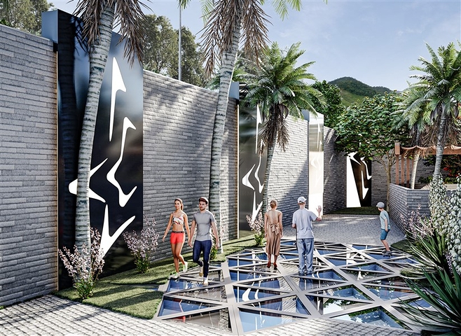 مجمع به بنية تحتية على مدار العام في منطقة دميرتاش الخضراء