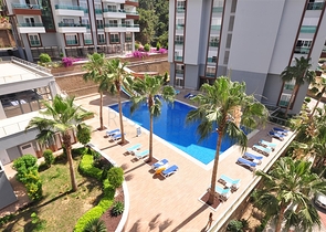 اطلالة مفتوحة على الغابة - شقة 2 غرفة وصالة - ضمن مجمع حديث -في كارجي جاك / الانيا 