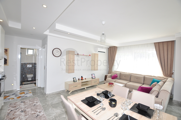 اطلالة مفتوحة على الغابة - شقة 2 غرفة وصالة - ضمن مجمع حديث -في كارجي جاك / الانيا 