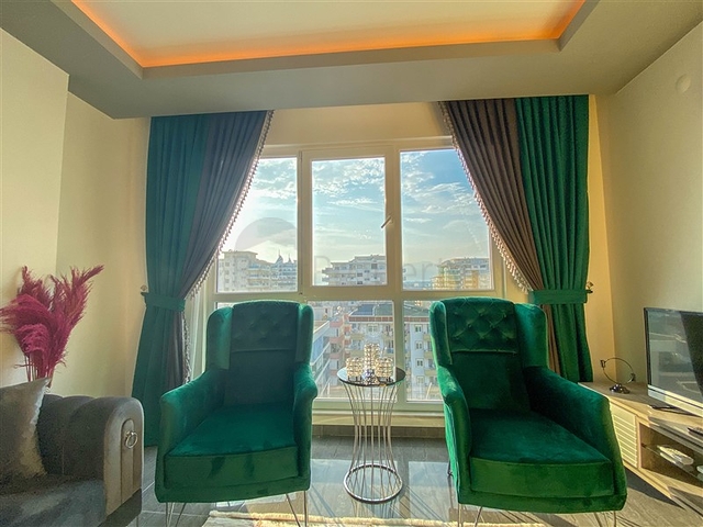 شقة انيقة  - غرفة وصالة مفروشة -ضمن مجمع حديث - في محمودلار / الانيا