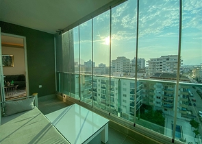 شقة انيقة  - غرفة وصالة مفروشة -ضمن مجمع حديث - في محمودلار / الانيا