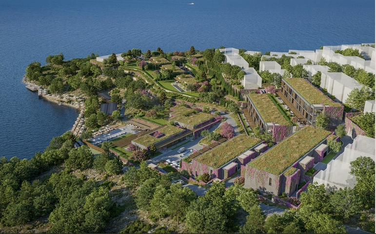 يقع المشروع على الساحل الأول في منطقة ياليكافاك