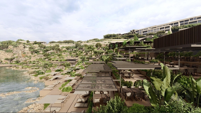 يقع المشروع على الساحل الأول في منطقة ياليكافاك