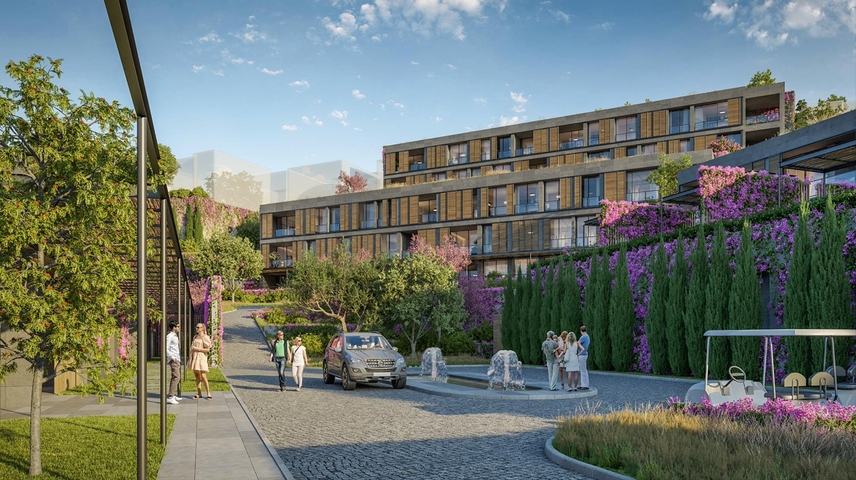 يقع المشروع على الساحل الأول في منطقة ياليكافاك