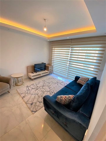 ضمن مجمع فاخر - قريب من البحر - شقة غرفة وصالة مفروشة - في مهوتلار / الانيا 