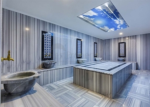 اطلالة بحر - مجمع فاخر - شقة 2 غرفة وصالة - جديدة - في كارجي جاك / الانيا 