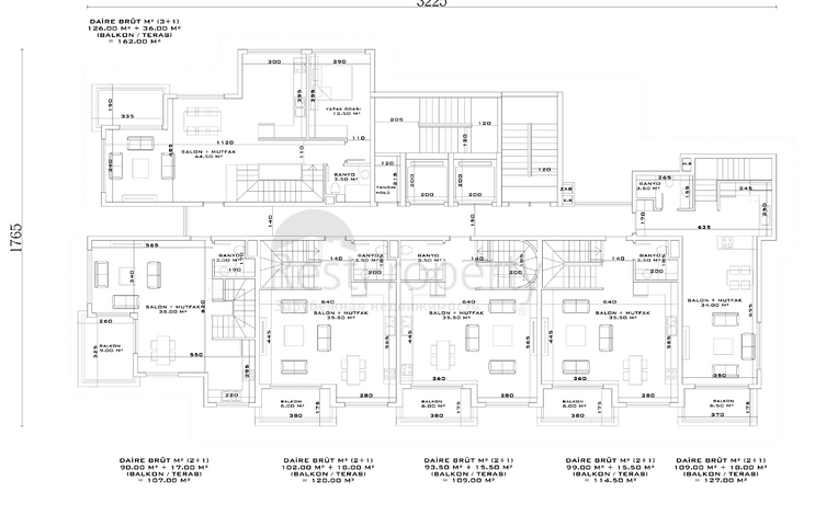 مجمع فاخر جديد جميل في أوكودزالار 