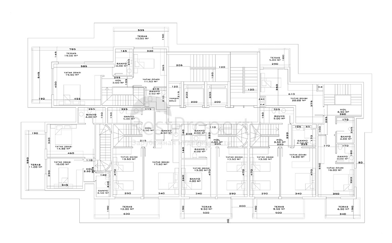مجمع فاخر جديد جميل في أوكودزالار 