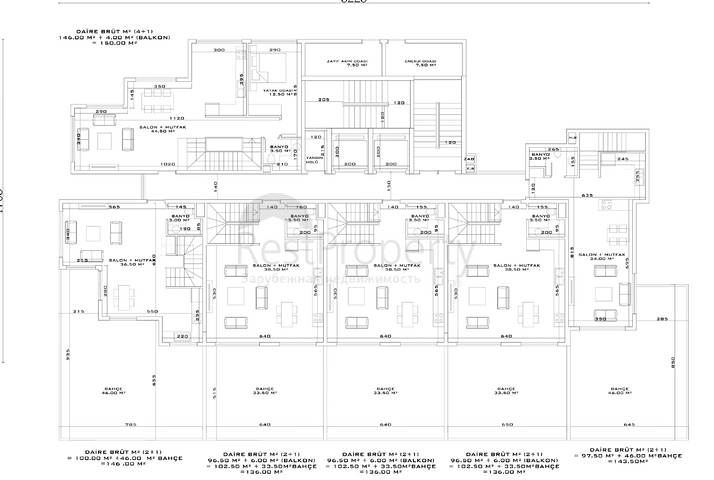 مجمع فاخر جديد جميل في أوكودزالار 