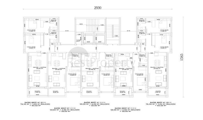 مجمع فاخر جديد جميل في أوكودزالار 