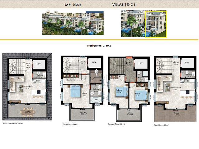 مشروع استثماري فاخر في منطقة كستل