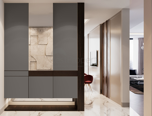 مشروع من حفرة الأساس مع تبادل النقل المثالي