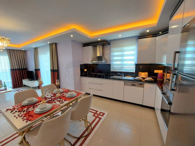 شقة فسيحة 2 + 1 على بعد 500 متر من البحر