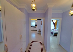 شقة فسيحة 2 + 1 على بعد 500 متر من البحر