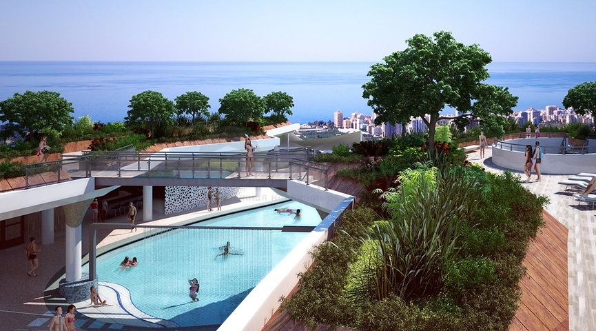 شقة عالية الجودة مطلة على الجبل