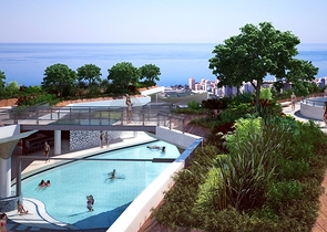 شقة عالية الجودة مطلة على الجبل