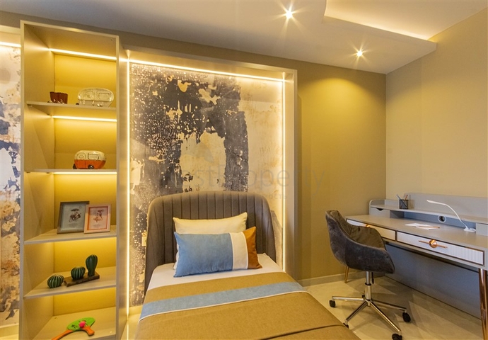 شقة غرفة وصالة مفروشة - ضمن مجمع حديث - في محمودلار / الانيا 