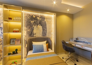 شقة غرفة وصالة مفروشة - ضمن مجمع حديث - في محمودلار / الانيا 