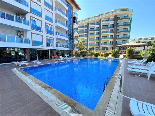 شقة اطلالة بحر في الانيا - دوبلكس مفروشة -ضمن مجمع سكني -كارجي جاك / الانيا 