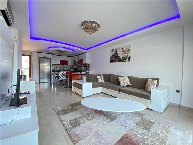 شقة اطلالة بحر في الانيا - دوبلكس مفروشة -ضمن مجمع سكني -كارجي جاك / الانيا 