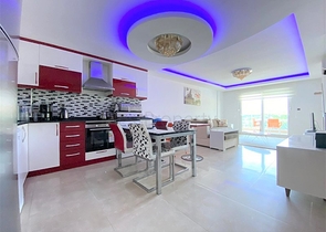 شقة اطلالة بحر في الانيا - دوبلكس مفروشة -ضمن مجمع سكني -كارجي جاك / الانيا 