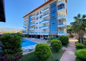 شقة اطلالة بحر في الانيا - دوبلكس مفروشة -ضمن مجمع سكني -كارجي جاك / الانيا 