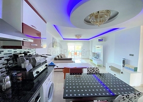 شقة اطلالة بحر في الانيا - دوبلكس مفروشة -ضمن مجمع سكني -كارجي جاك / الانيا 