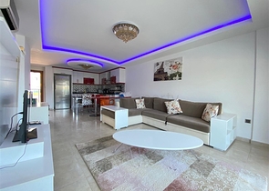 شقة اطلالة بحر في الانيا - دوبلكس مفروشة -ضمن مجمع سكني -كارجي جاك / الانيا 