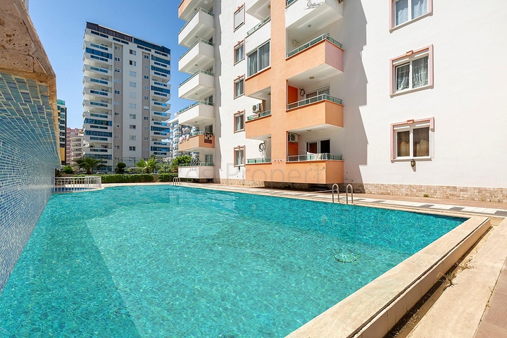 شقة عائلية انيقة مفروشة -تصميم 1+2 - في مهموتلار / الانيا 