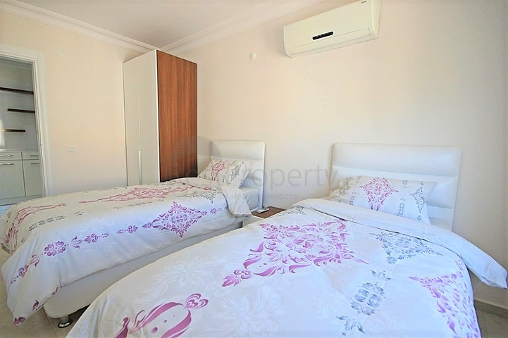 شقة عائلية انيقة مفروشة -تصميم 1+2 - في مهموتلار / الانيا 