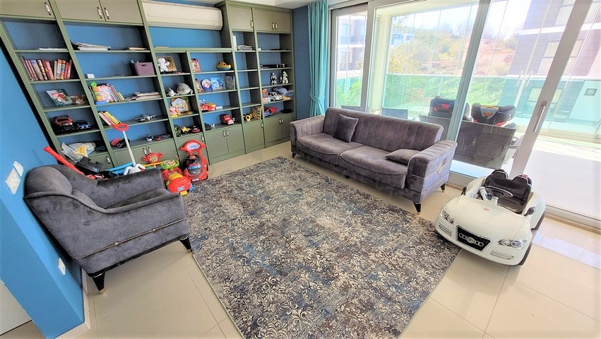 شقة في منطقة هادئة - غرفتين وصالة -ضمن مجمع انيق -كارجيجاك / الانيا