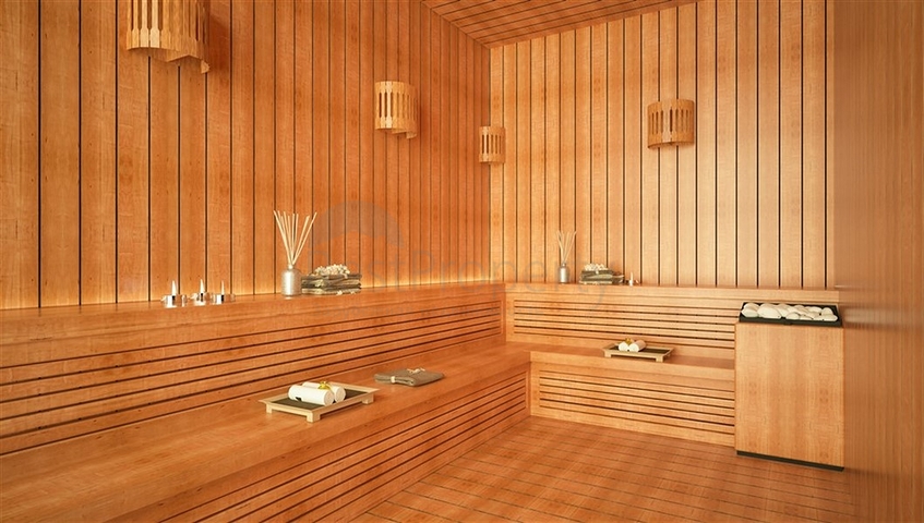 في احضان الطبيعة -شقة غرفة وصالة ضمن مجمع سكني حديث -افسلار / الانيا 