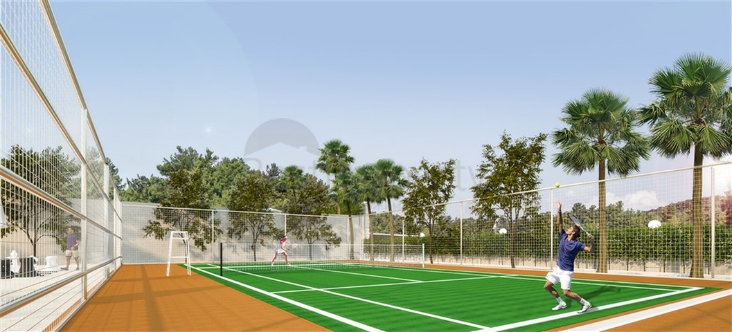 في احضان الطبيعة -شقة غرفة وصالة ضمن مجمع سكني حديث -افسلار / الانيا 