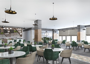 في احضان الطبيعة -شقة غرفة وصالة ضمن مجمع سكني حديث -افسلار / الانيا 