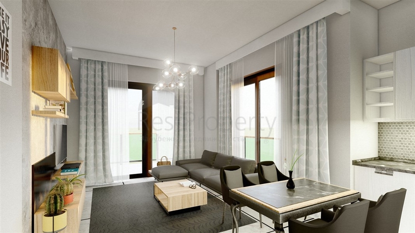 شقة 1 + 1 قيد الإنشاء في أفسالار