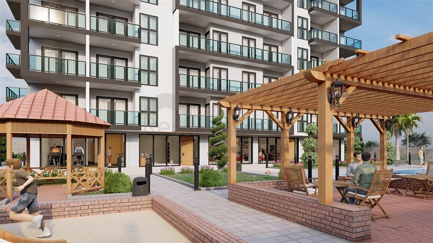 شقة 1 + 1 قيد الإنشاء في أفسالار